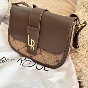 Label Rose Saddle Bag – Italian Brand